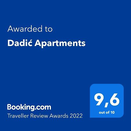 Dadic Apartments Бибинє Екстер'єр фото